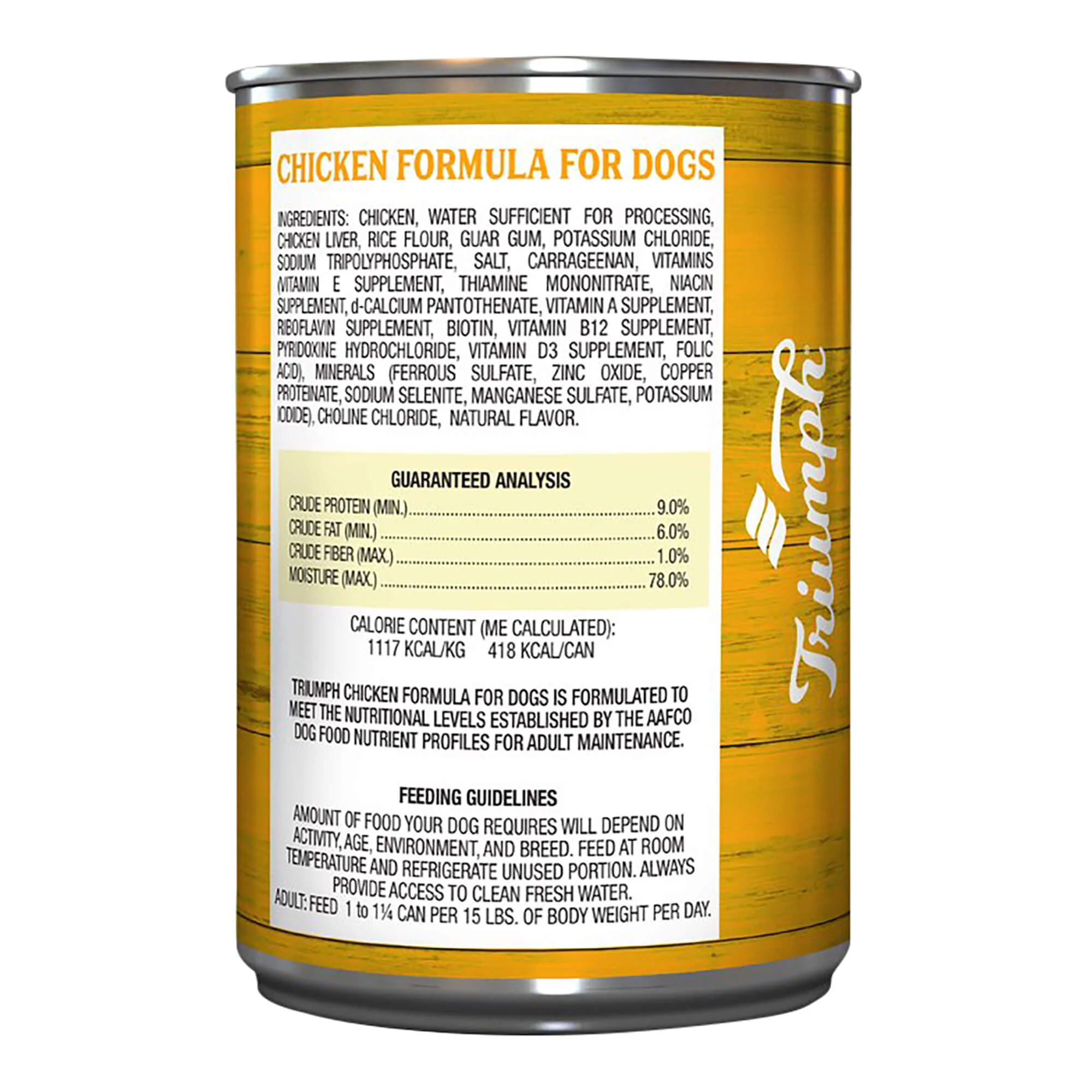 Triumph Dog Food, 13.2 oz - Pet's Shop