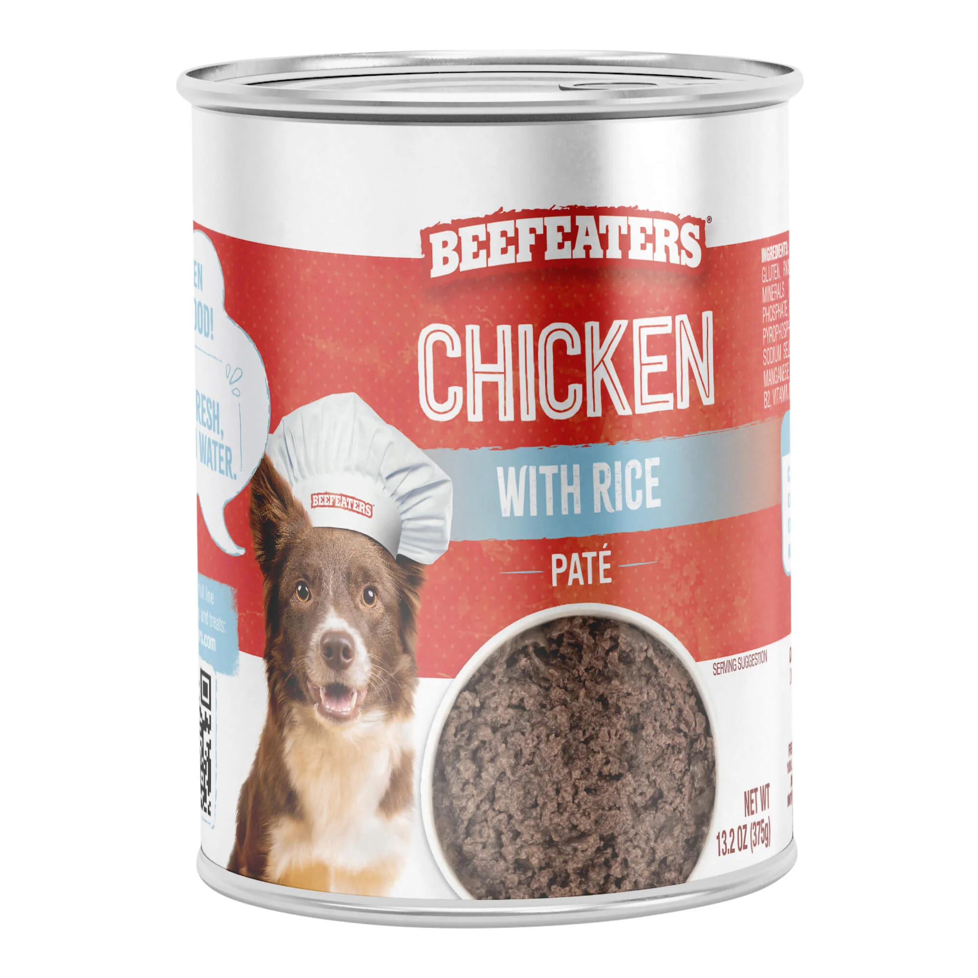 Beefeaters Chicken with Rice Pate, 13.2 oz, Case of 12 - Pet's Shop