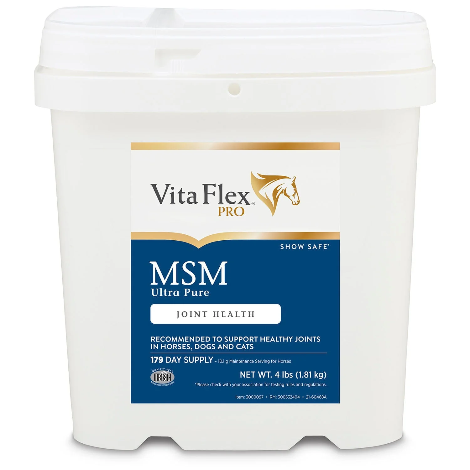 Vita Flex Pro MSM Quality Joint Supplement for Horses, Dogs and Cats - Pet's Shop