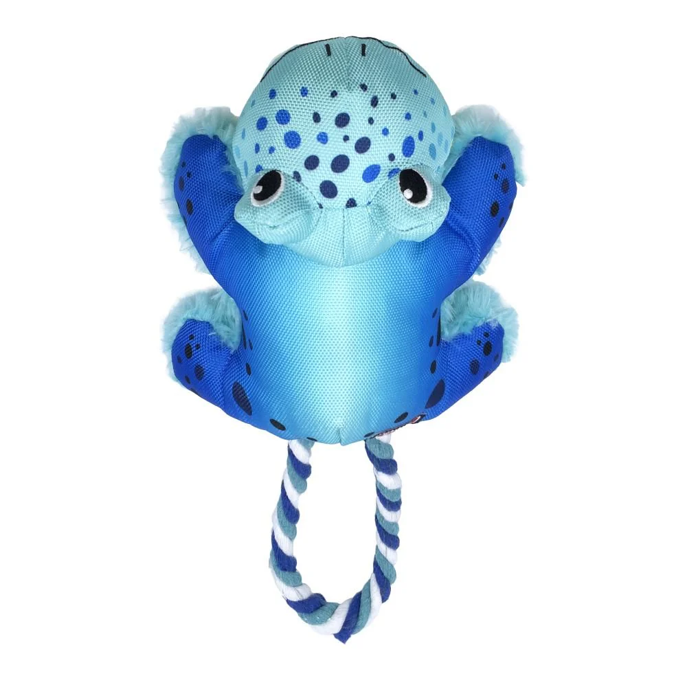 KONG Cozie Tuggz Frog - Pet's Shop