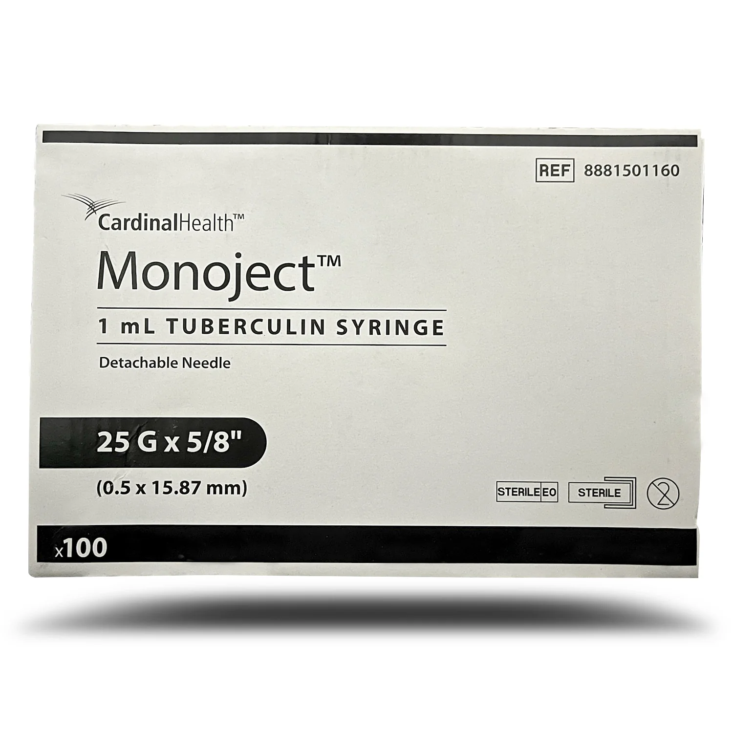 Rx Monoject Tuberculin (TB) Syringe with Needle - Pet's Shop