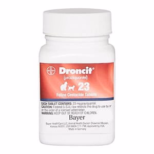 Rx Droncit for Cats, 23 mg Tablets - Pet's Shop