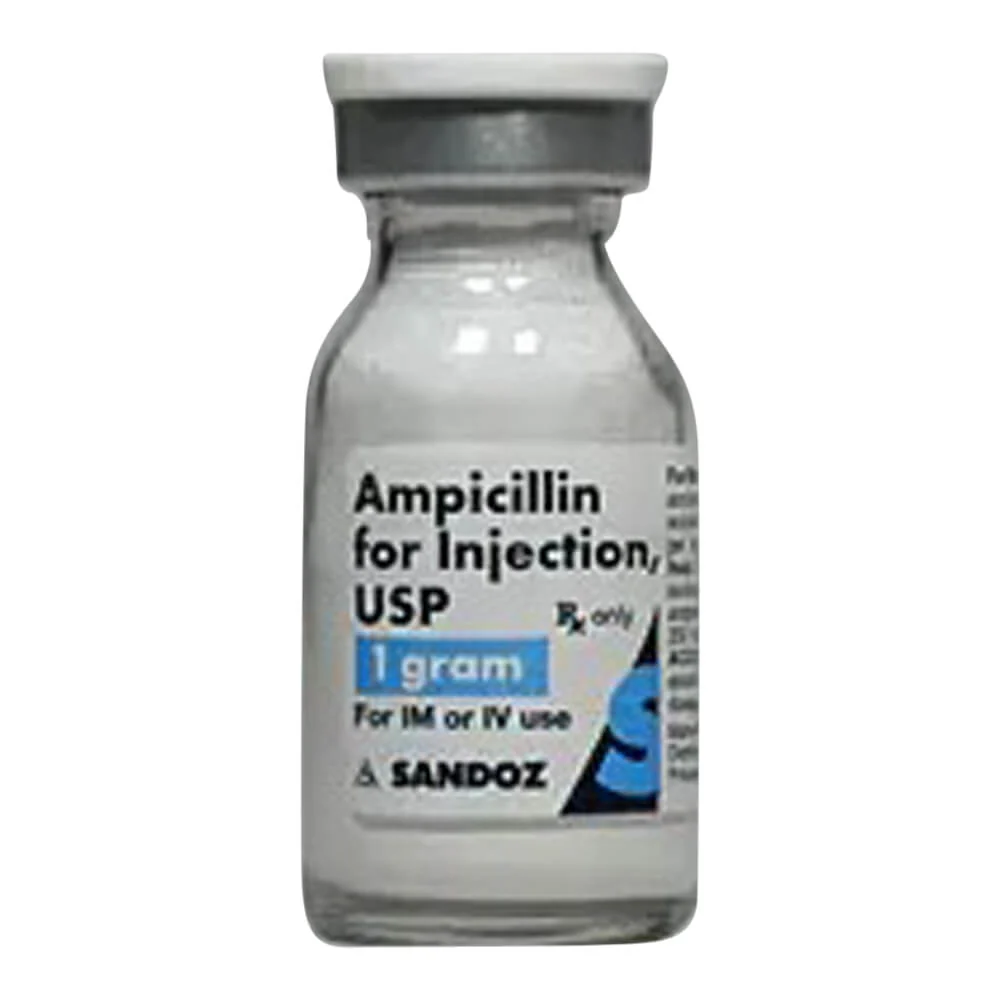 Rx Ampicillin Injection (Generic), 1 gm vial for Horses, Dogs, & Cats - Pet's Shop