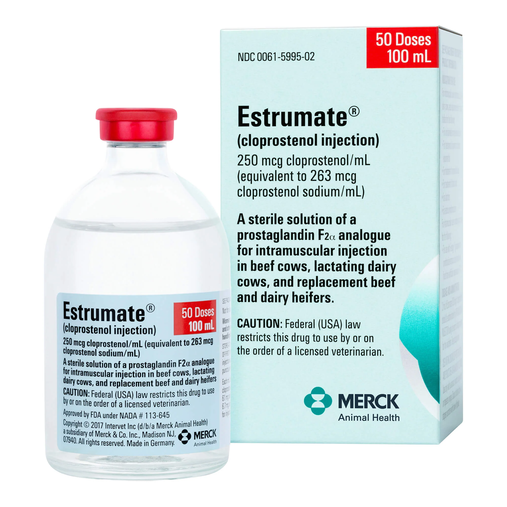 Rx Estrumate (cloprostenol injection) for Cattle - Pet's Shop