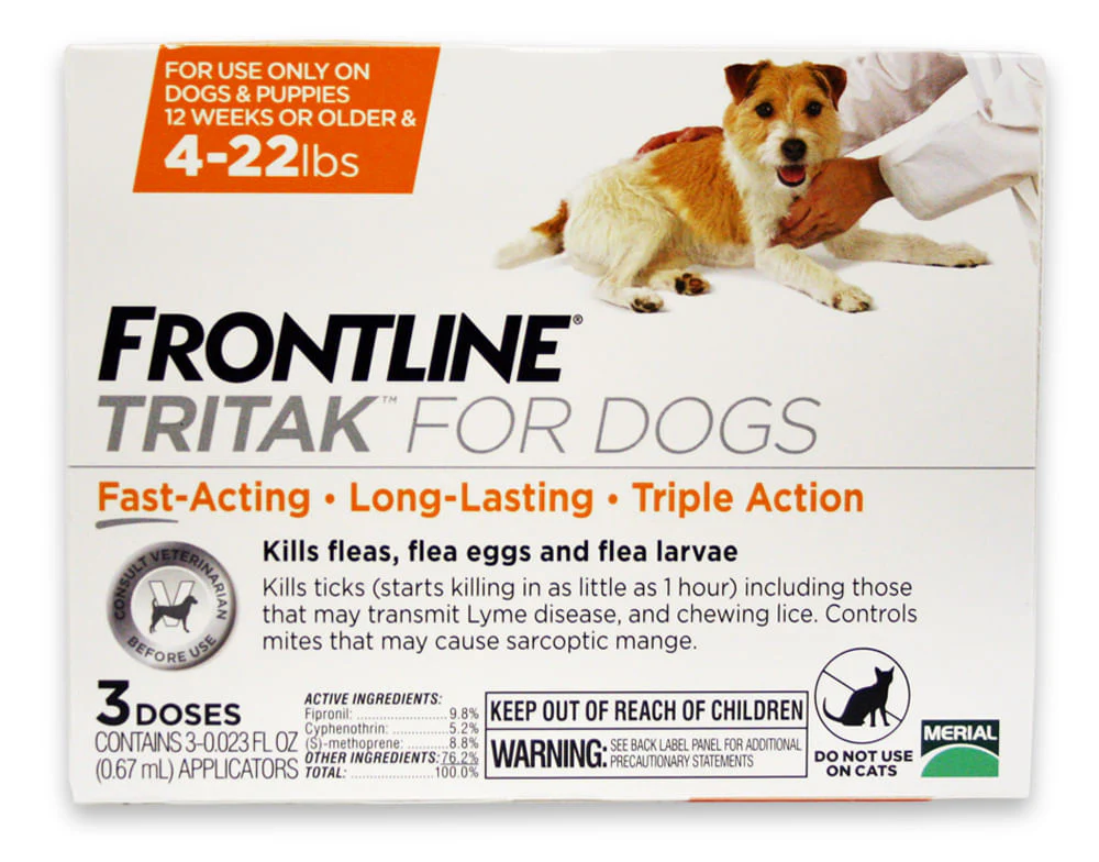 Frontline Tritak Dog/Puppy, 3 Month - Pet's Shop