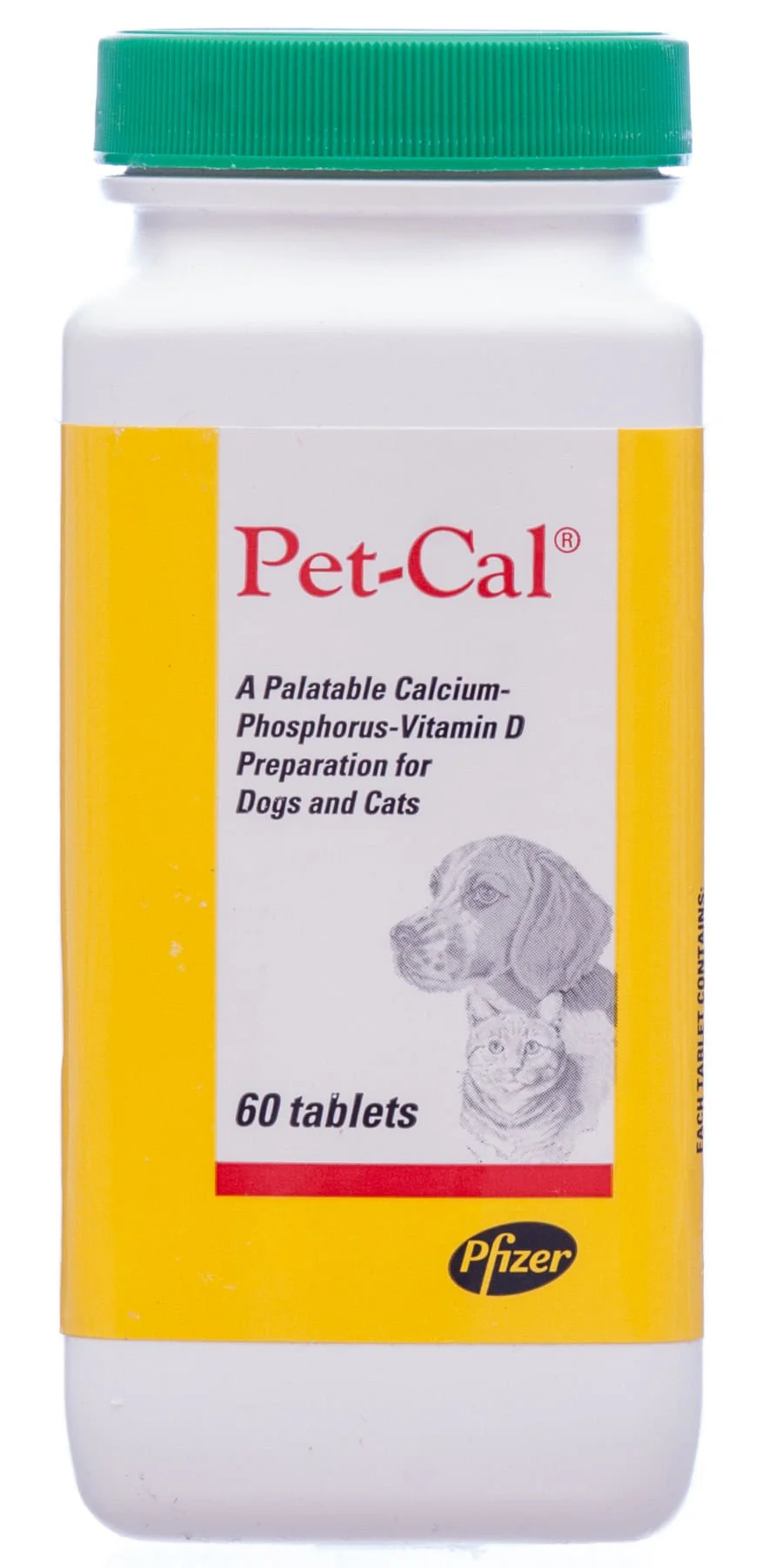 Pet-Cal Tablets, 60 ct - Pet's Shop