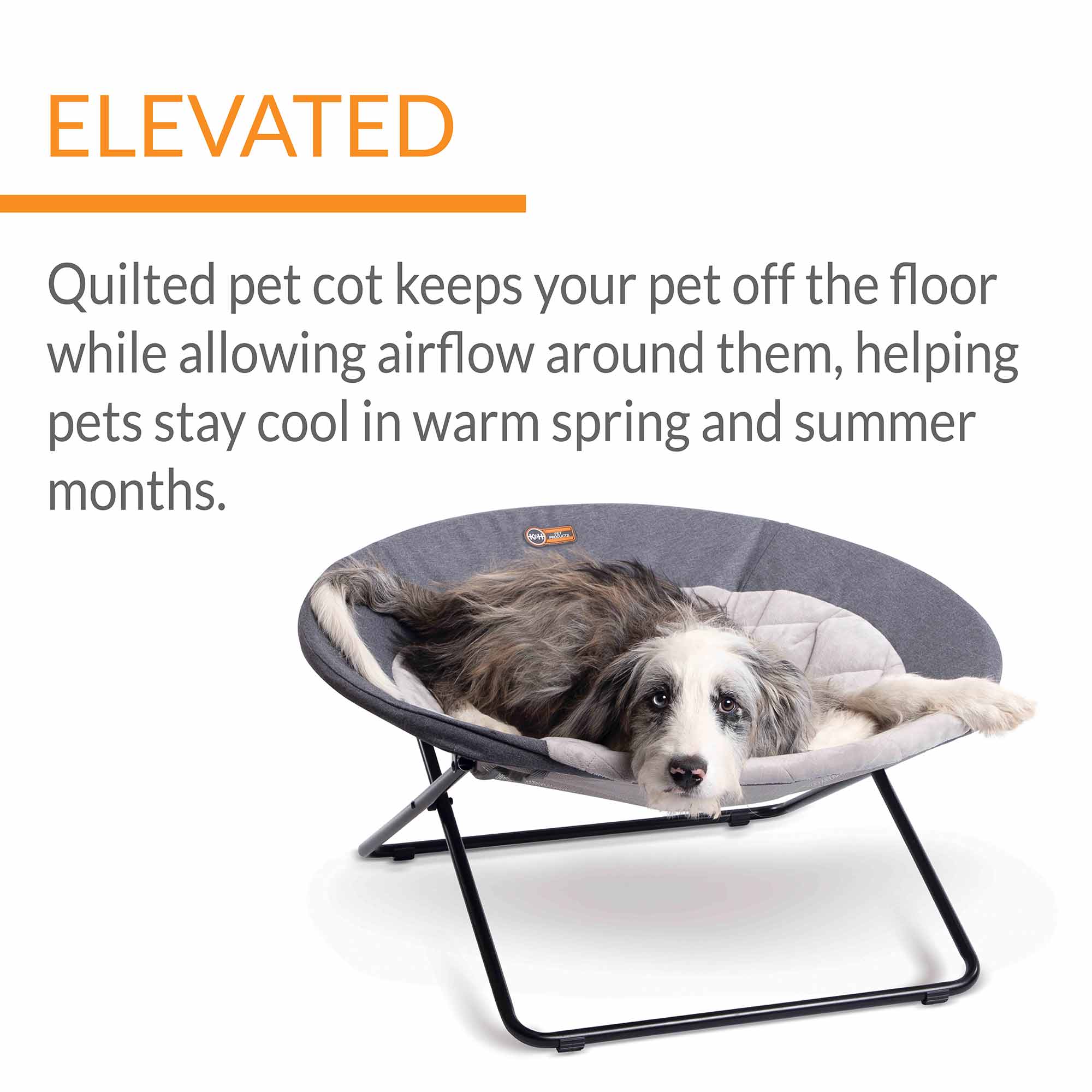 K&H Pet Products Elevated Cozy Cot - Pet's Shop