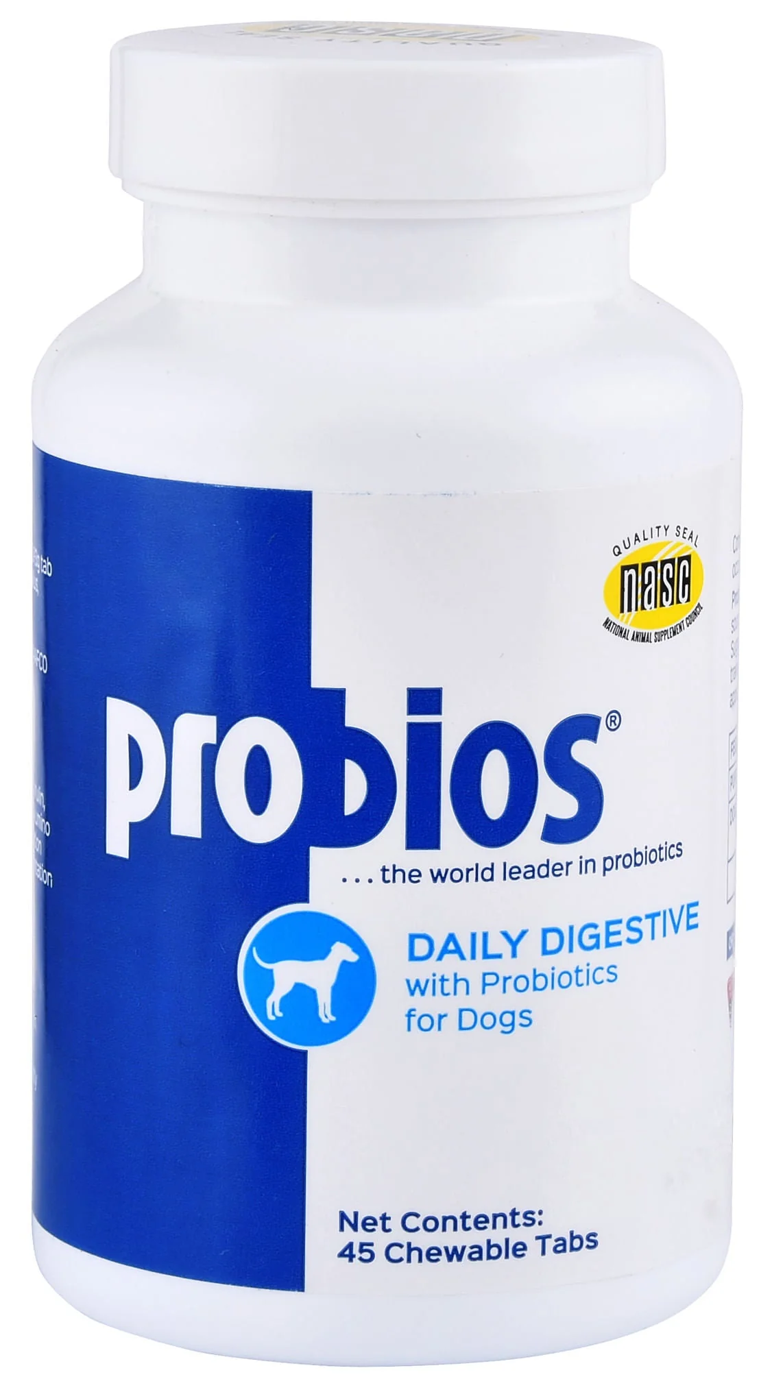 Probios Daily Digestive Tabs, 45 Count - Pet's Shop