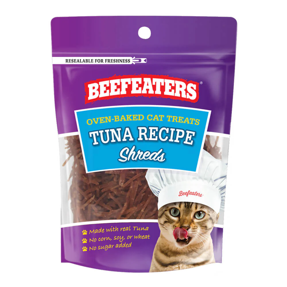 Beefeaters Tuna Shreds, 1.41 oz, Case of 12 - Pet's Shop