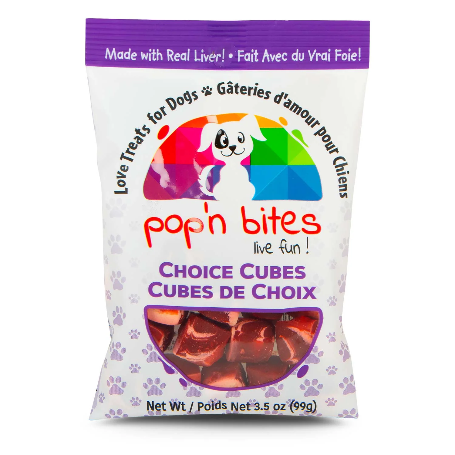 Pop'n Bites Choice Cubes 3.5oz - Pet's Shop
