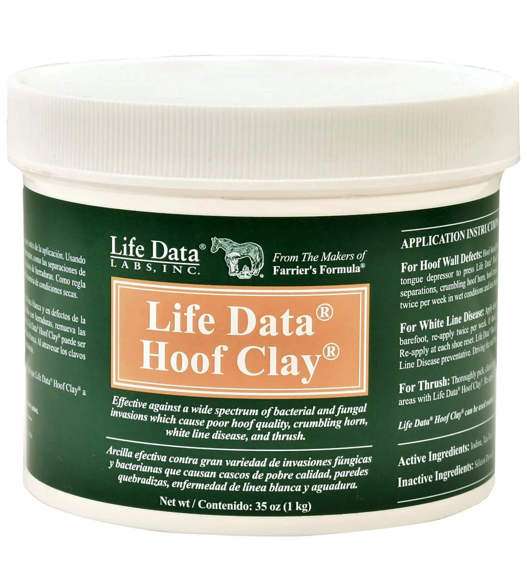 Life Data Hoof Clay, 35 oz - Pet's Shop