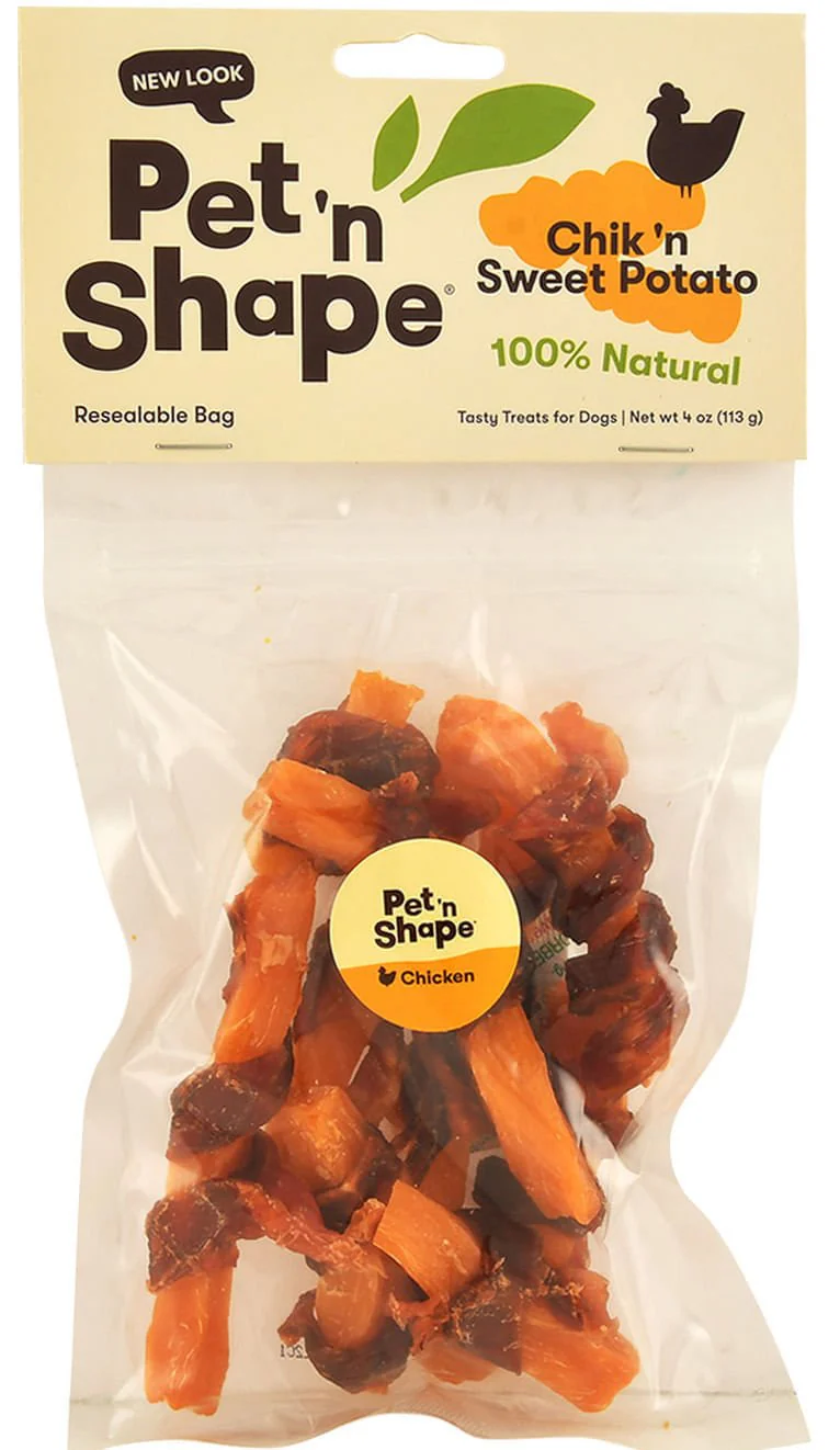 Chik'n Sweet Potato Treats - Pet's Shop