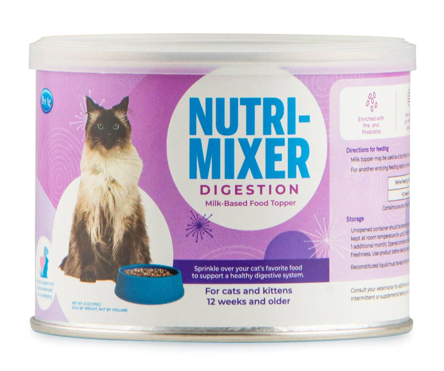 Nutri-Mixer Digestive Topper for Cats & Kittens, 6 oz - Pet's Shop