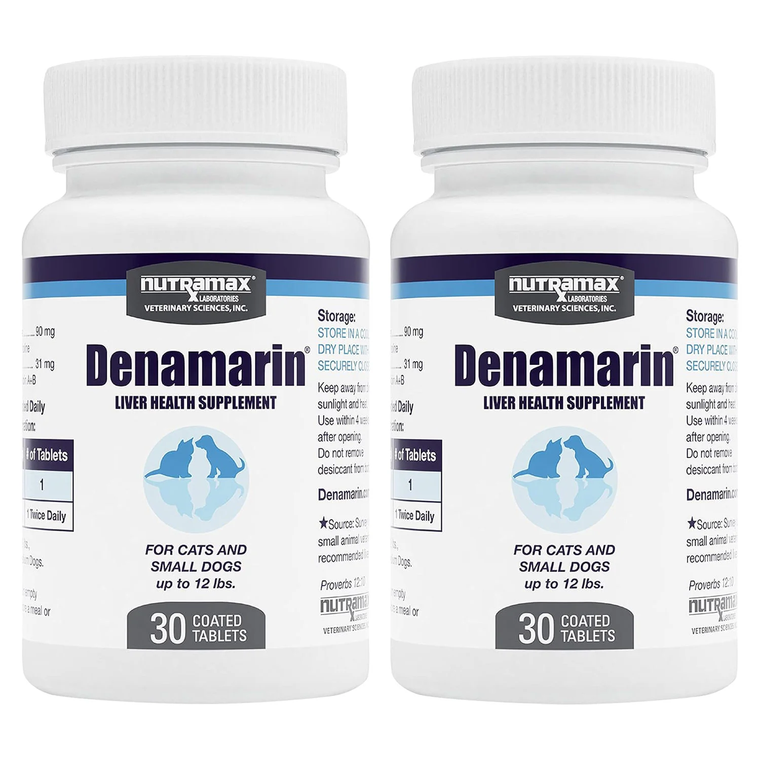 Nutramax Denamarin Liver Health Tablets for Dogs and Cats - Pet's Shop