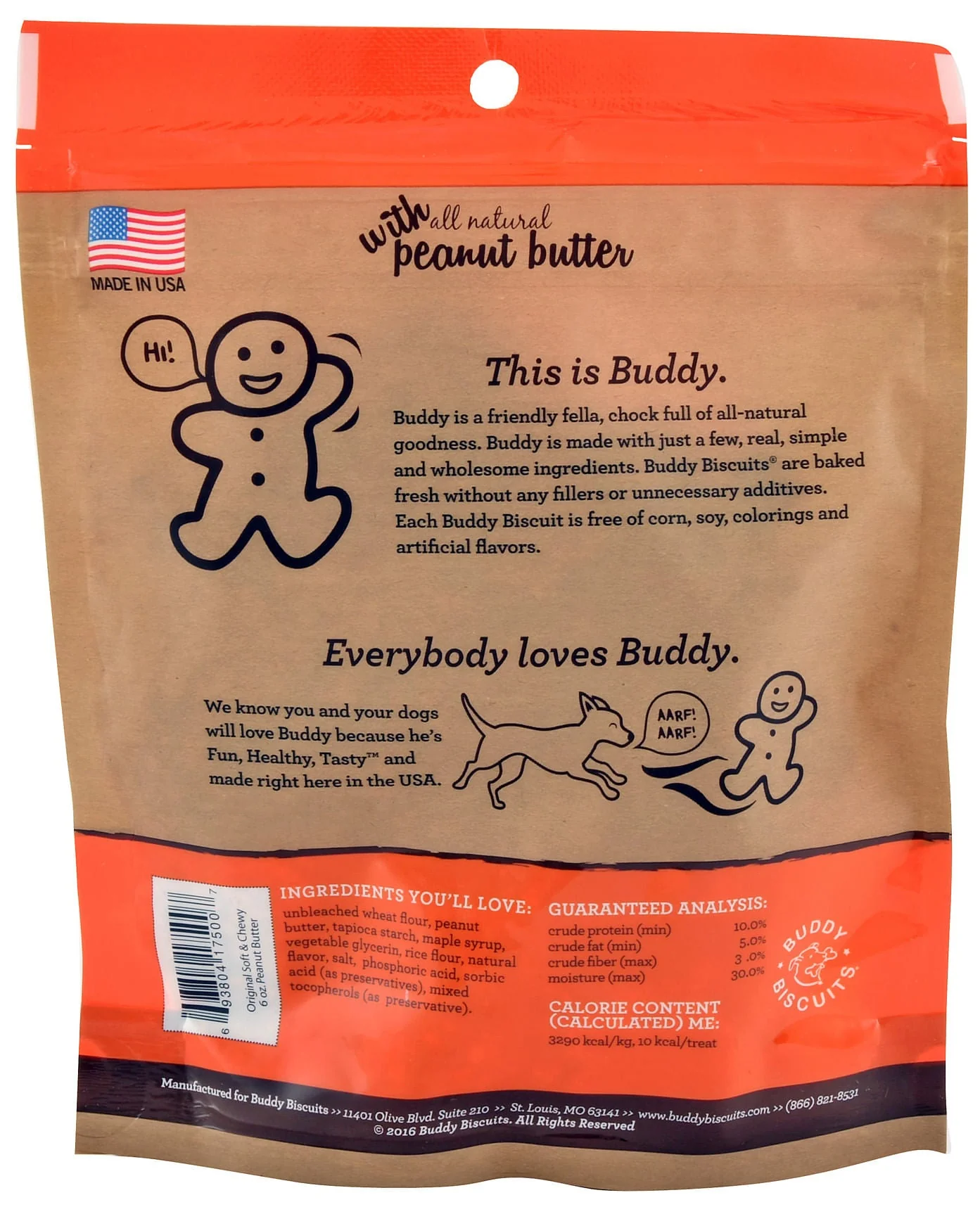 Soft & Chewy Buddy Biscuits, 6 oz - Pet's Shop
