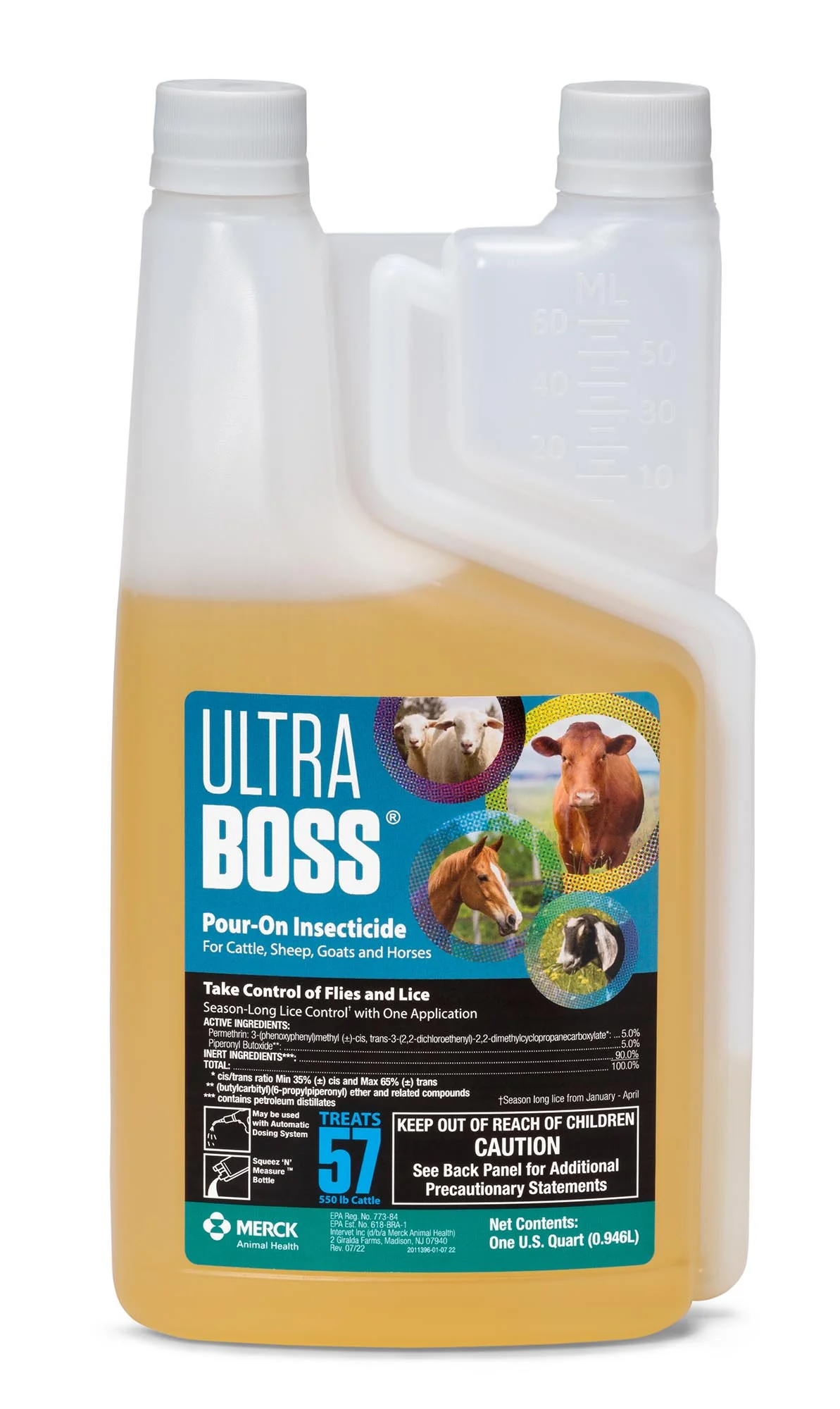 ULTRA Boss Pour-On Insecticide - Pet's Shop