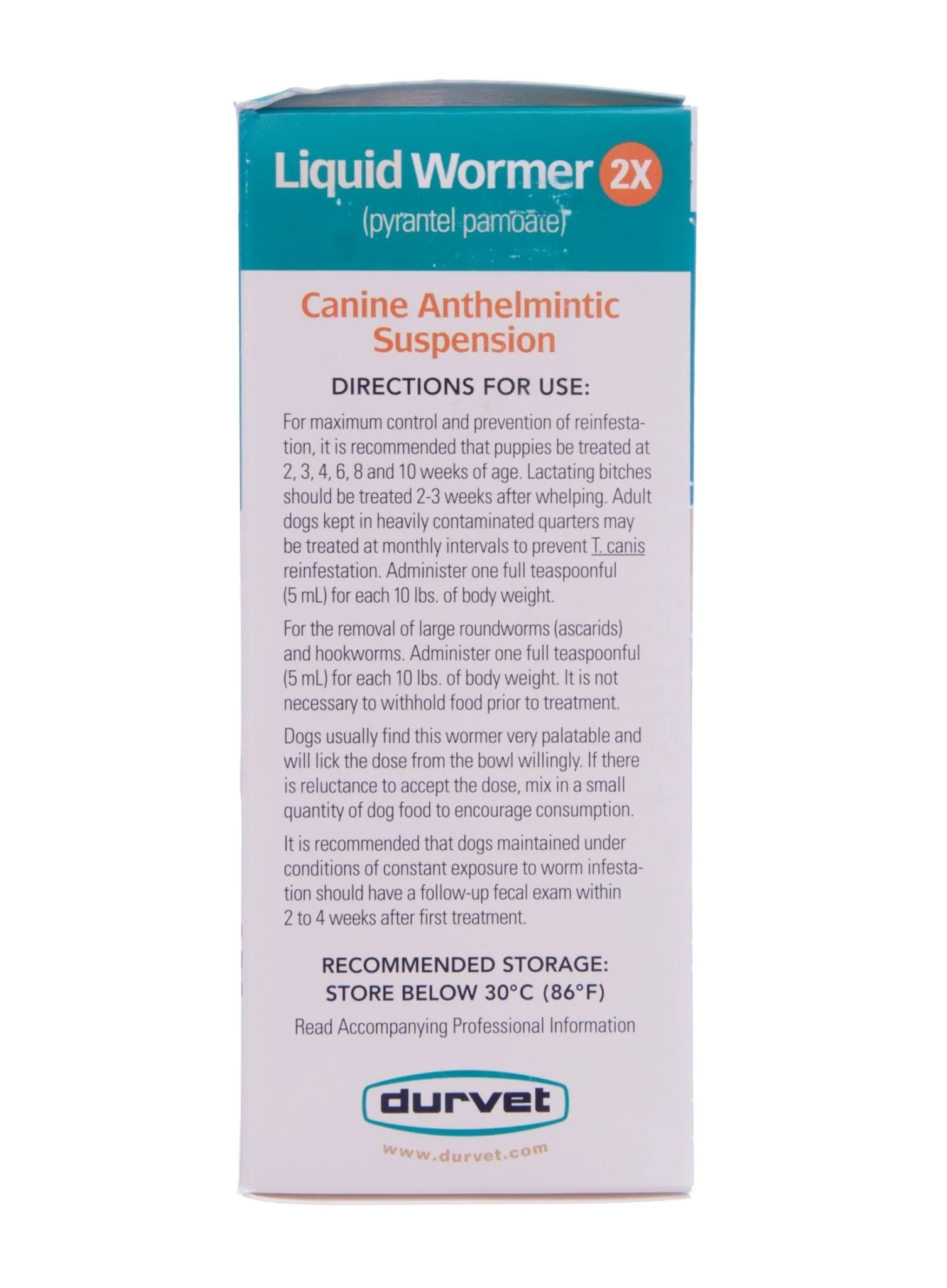 Durvet Liquid Wormer 2X for Dogs - Pet's Shop
