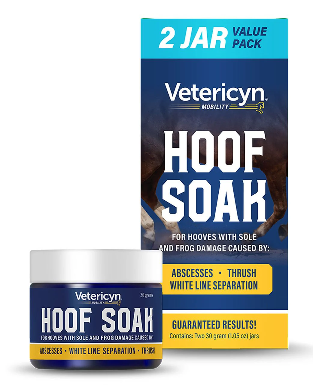 Vetericyn Hoof Soak for Horses (30 oz Jars) - Pet's Shop