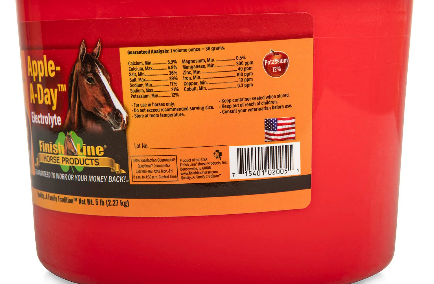 Apple-A-Day Electrolyte Supplement for Horses - Pet's Shop