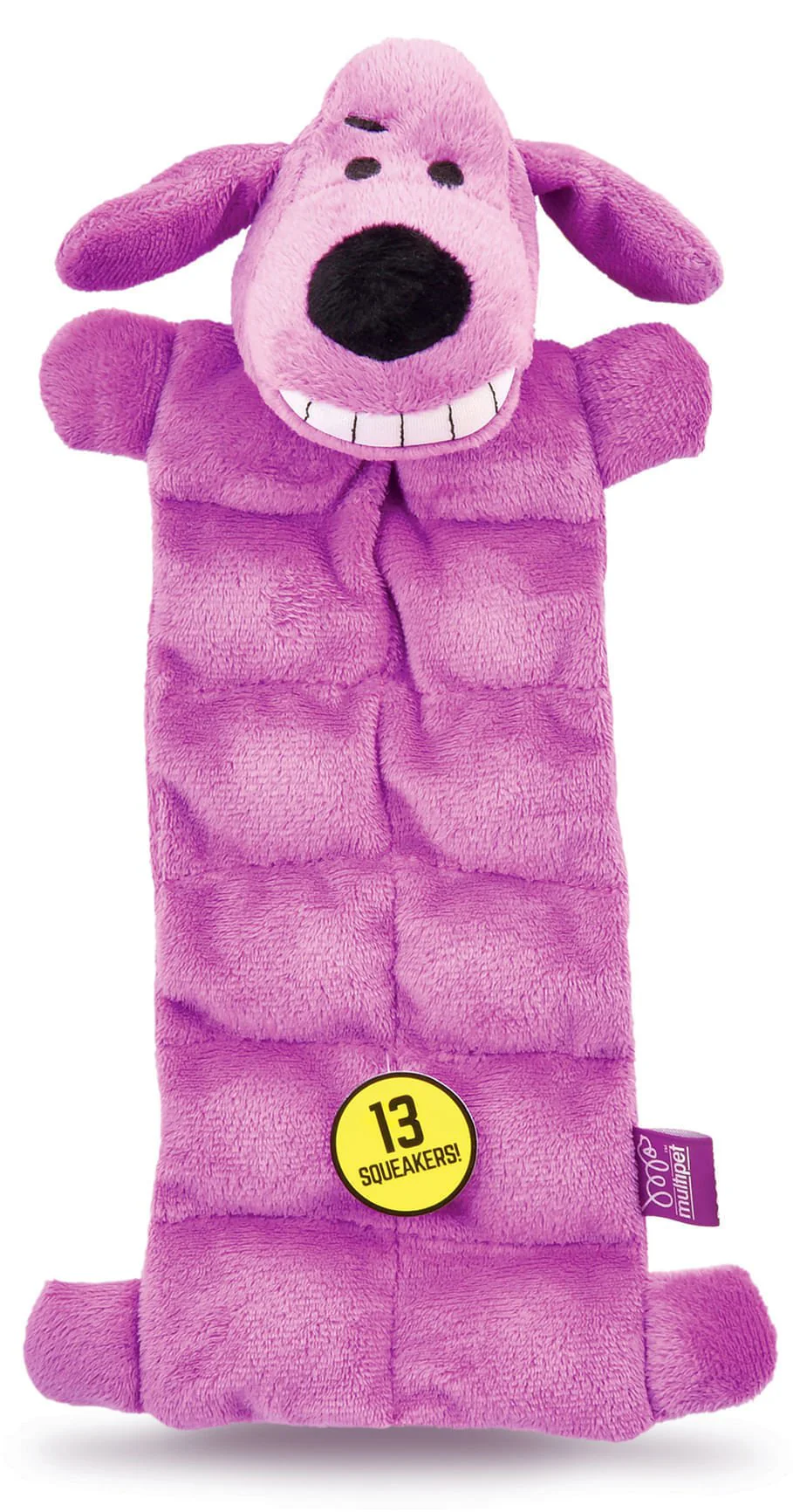 Loofa Squeaker Mat, Assorted Colors, 12