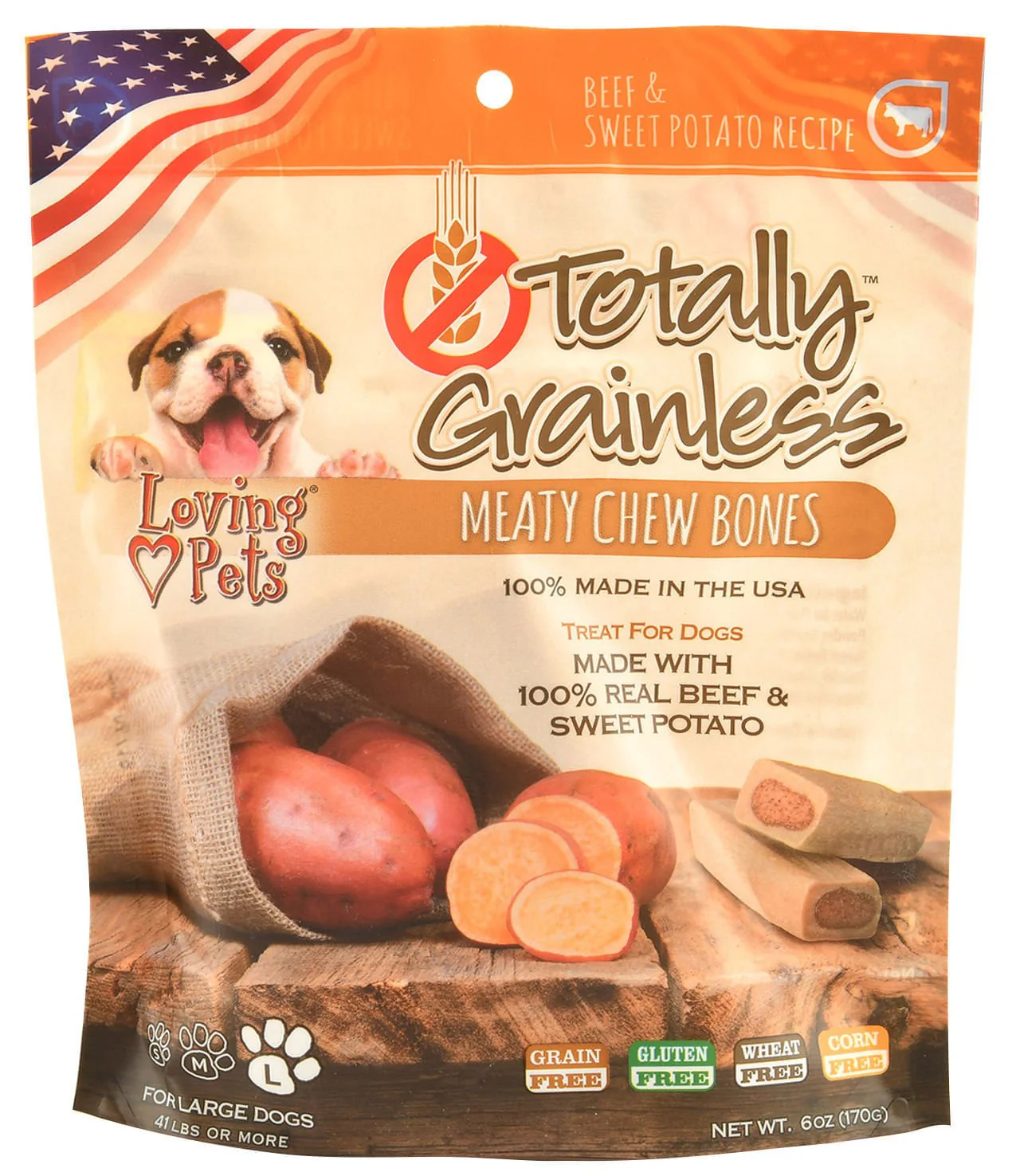 Totally Grainless Meaty Chew Bones - Pet's Shop