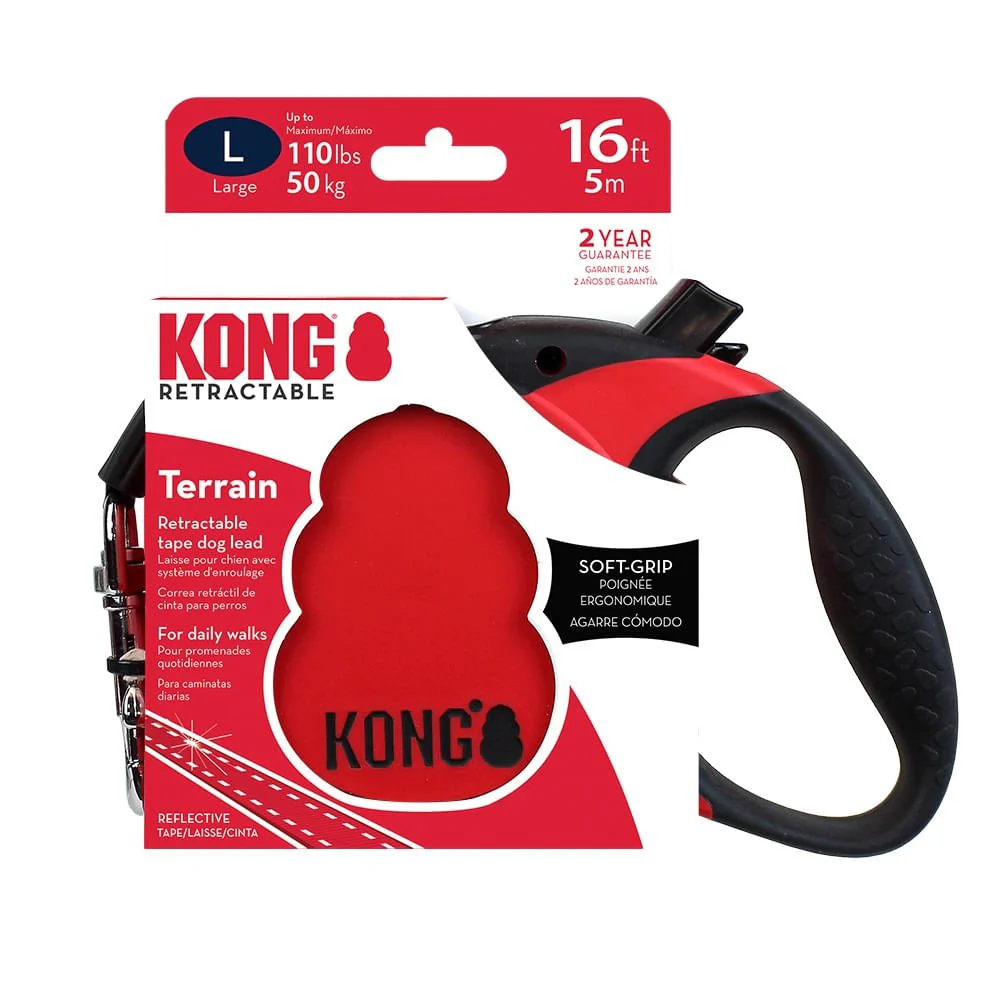KONG Terrain Retractable Leash - Pet's Shop
