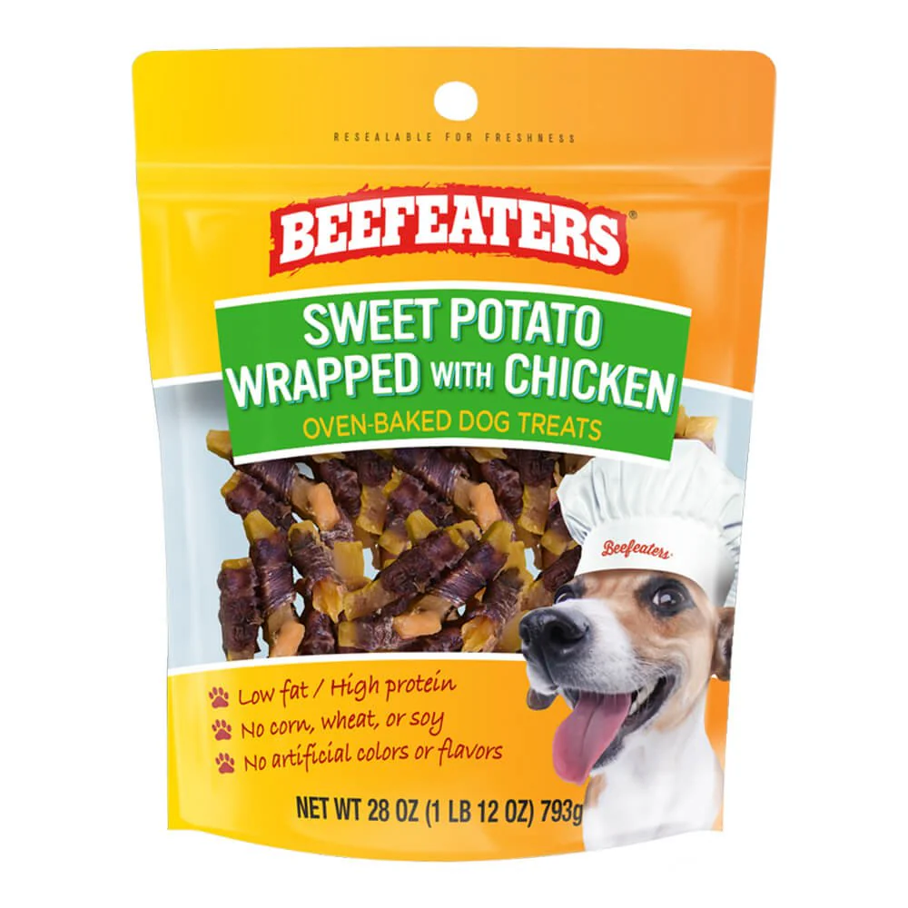 Beefeaters Sweet Potato Wrapped with Chicken - Pet's Shop