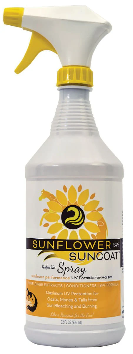 Sunflower Suncoat SPF Spray for Horses, 32 oz - Pet's Shop