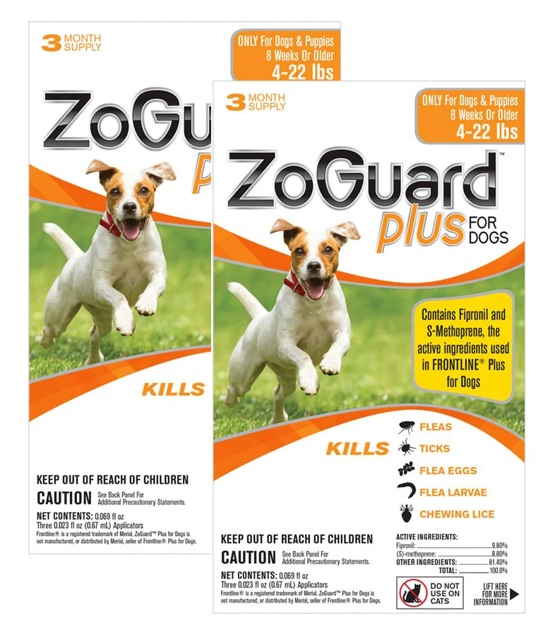 ZoGuard Plus for Dogs, 6 pack - Pet's Shop