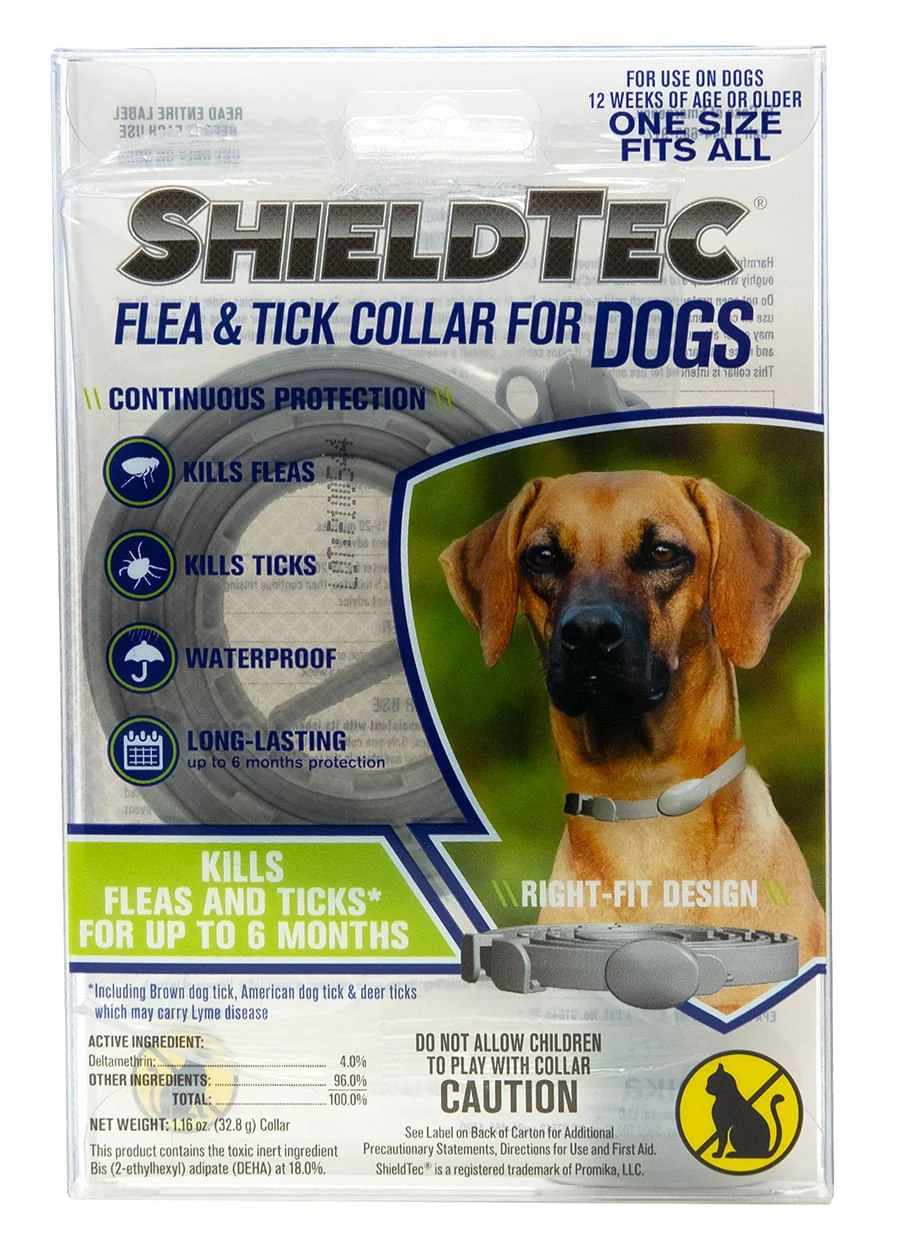ShieldTec Flea & Tick Collar for Dogs - Pet's Shop