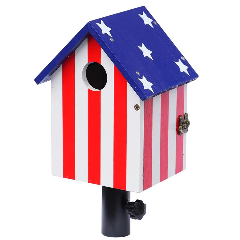 Flag Style Bluebird House - Pet's Shop