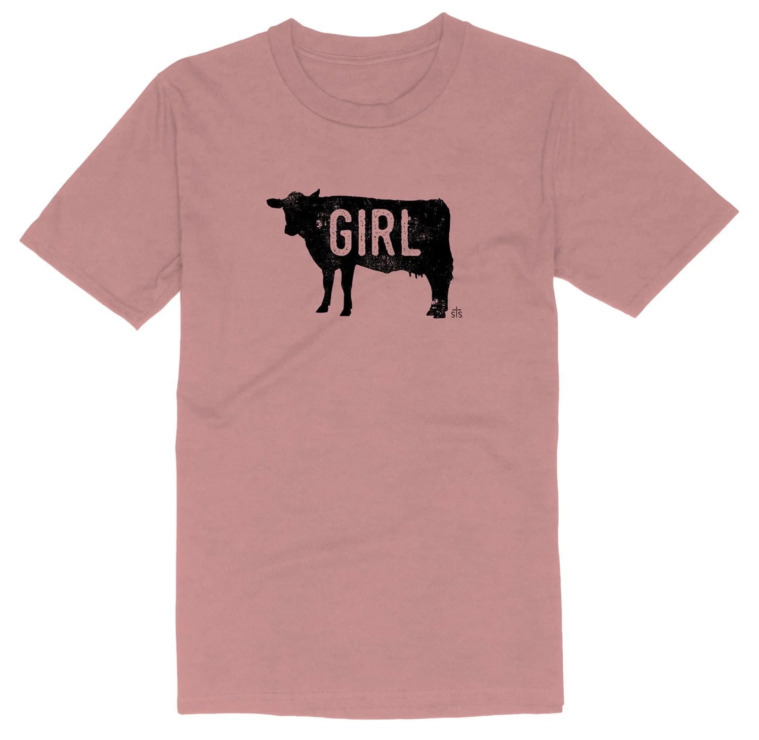 STS Cowgirl Tee, Mauve - Pet's Shop