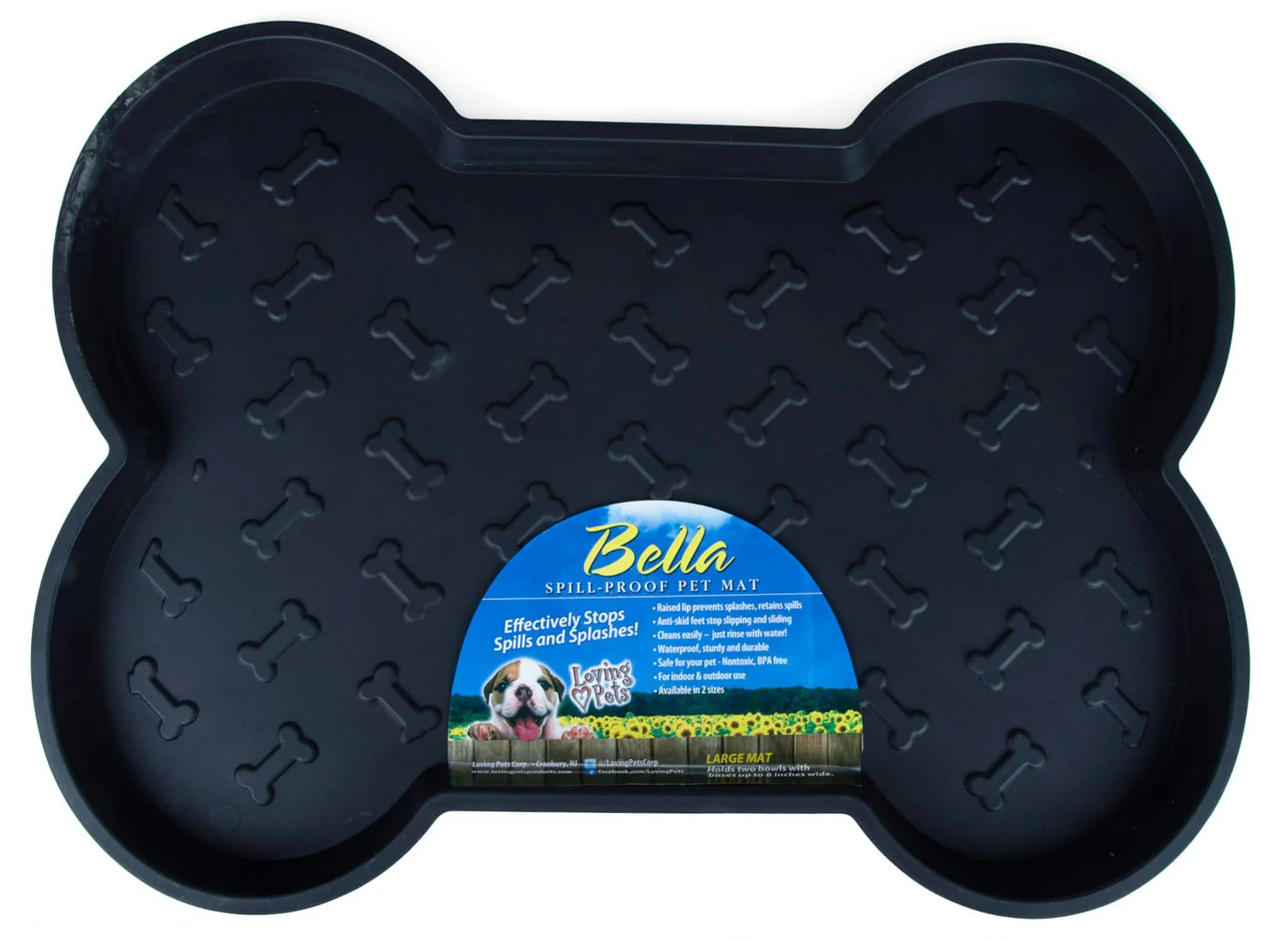Bella Spill-Proof Dog Mat - Pet's Shop