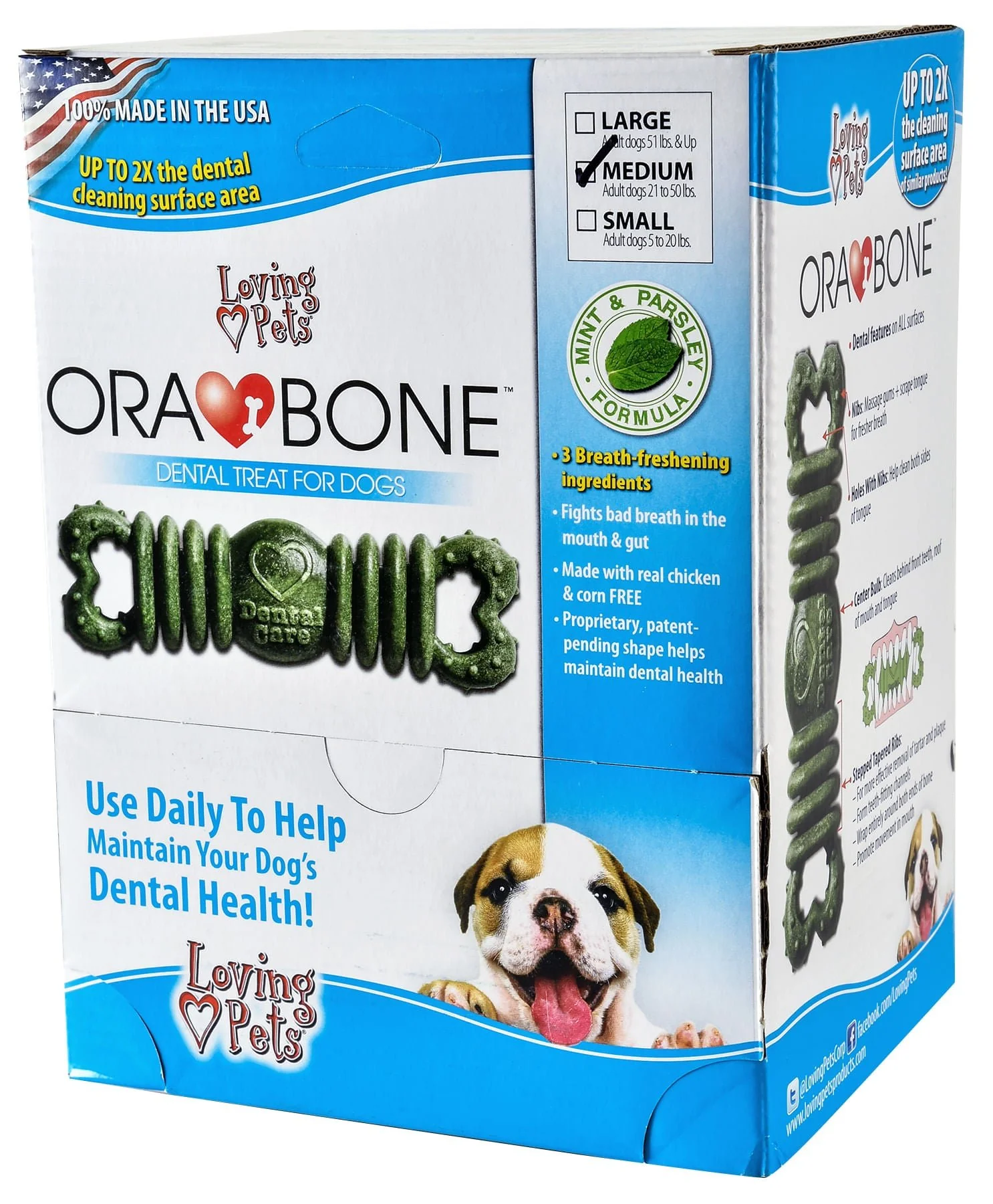 Ora-Bone Dental Treats for Dogs - Pet's Shop