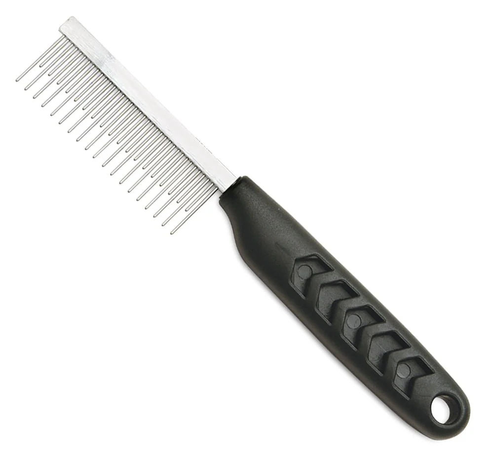 Plastic Handled Shedding Comb - Pet's Shop