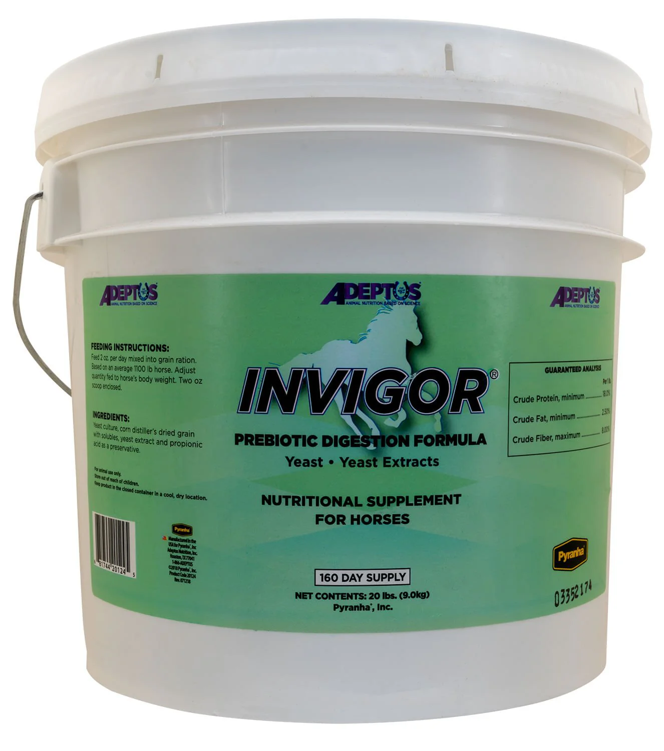 Invigor Prebiotic Digestion Formula - Pet's Shop