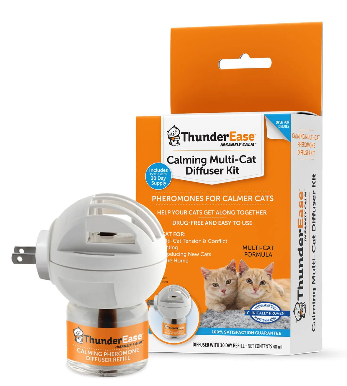 ThunderEase Multi-Cat Calming Diffuser Kit - Pet's Shop