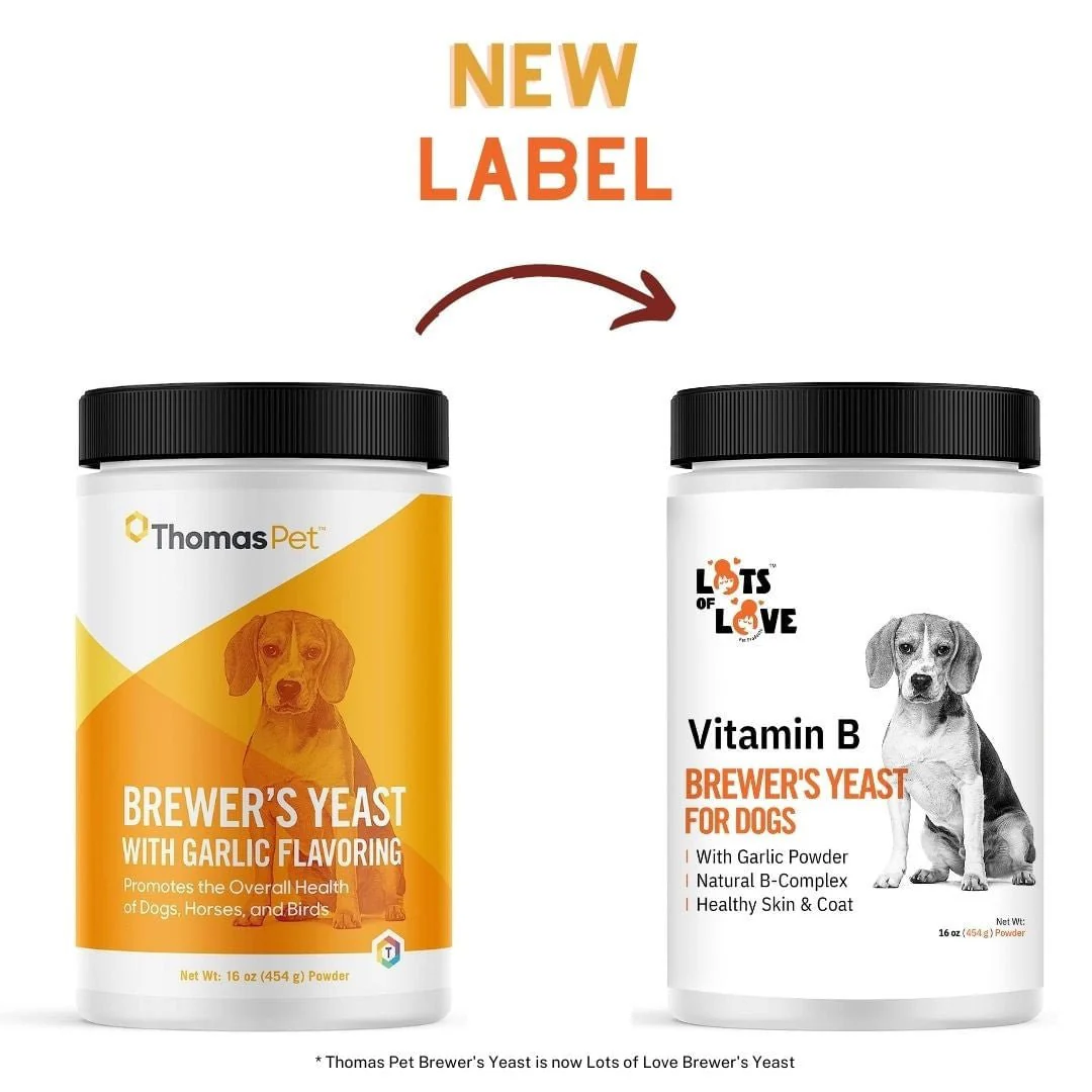 Lots of Love Brewer's Yeast/Garlic Powder - Pet's Shop