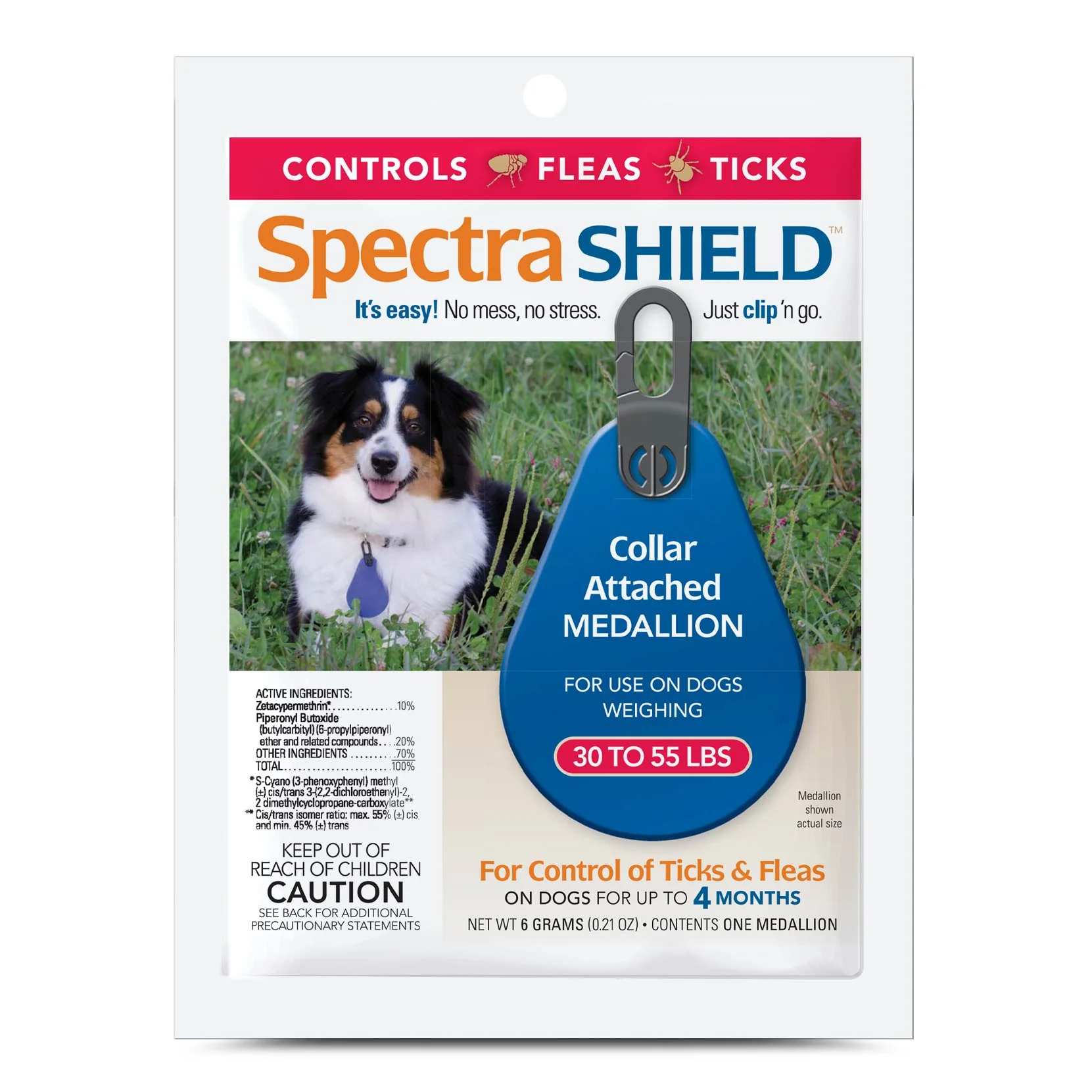 Spectra Shield Collar Medallion for Dogs - Pet's Shop