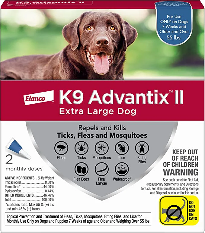K9 Advantix II Flea and Tick Prevention for Dogs - Pet's Shop
