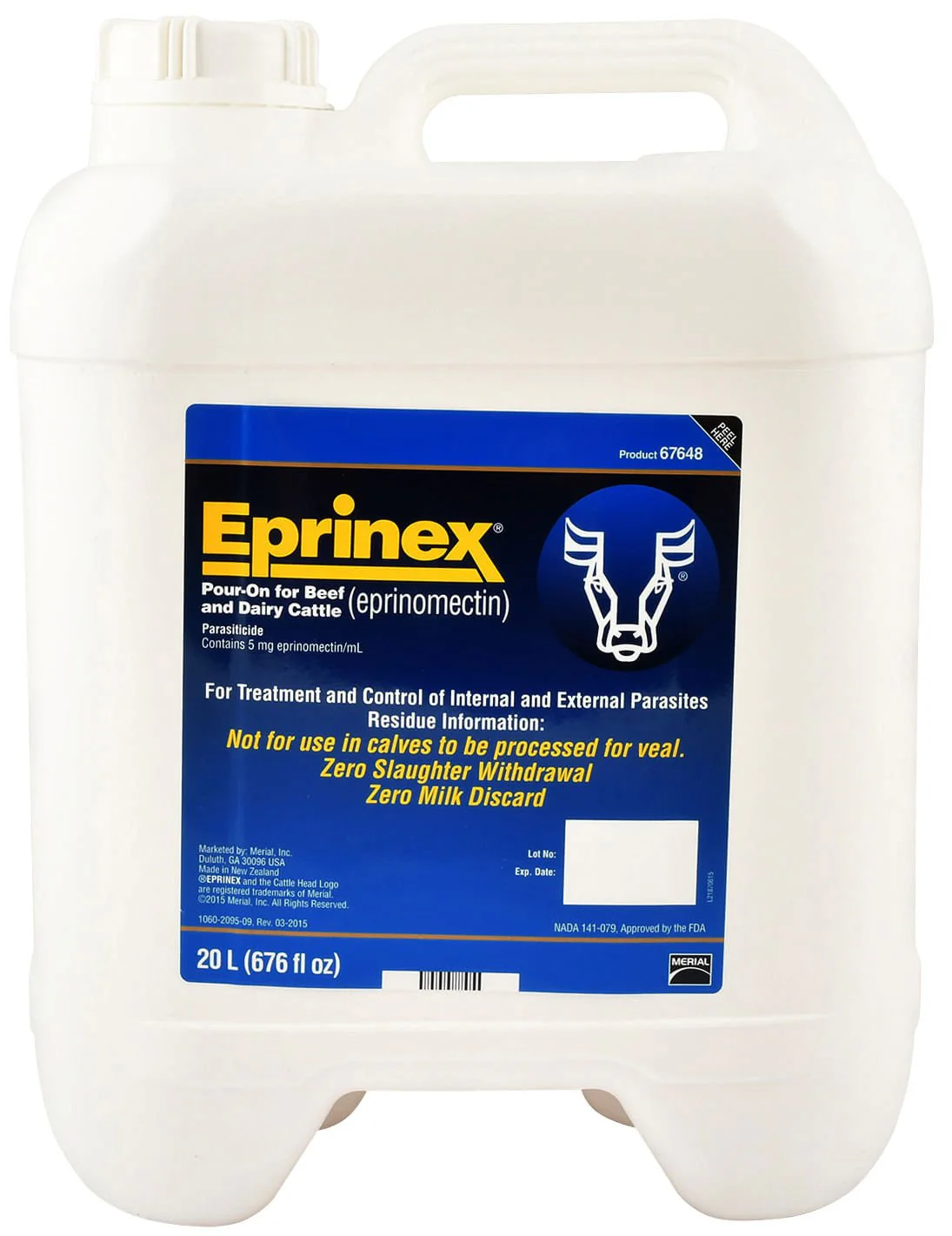Eprinex Pour-On Cattle Wormer - Pet's Shop