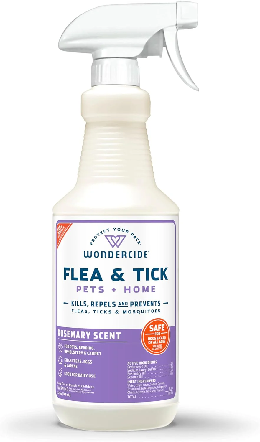 Wondercide Flea, Tick & Mosquito Control Spray for Pets + Home - Pet's Shop