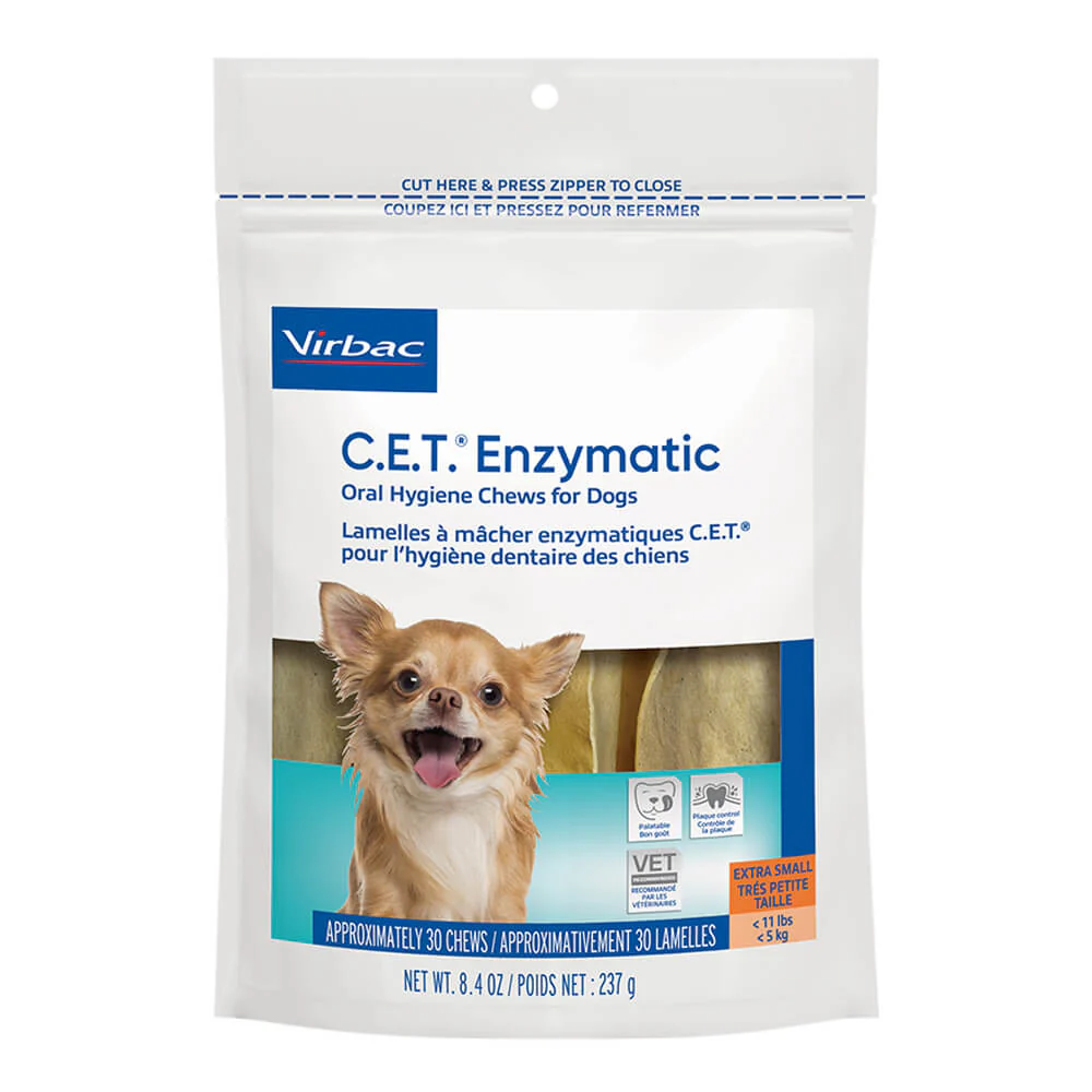 Virbac C.E.T. Enzymatic Oral Chews for Dogs - Pet's Shop