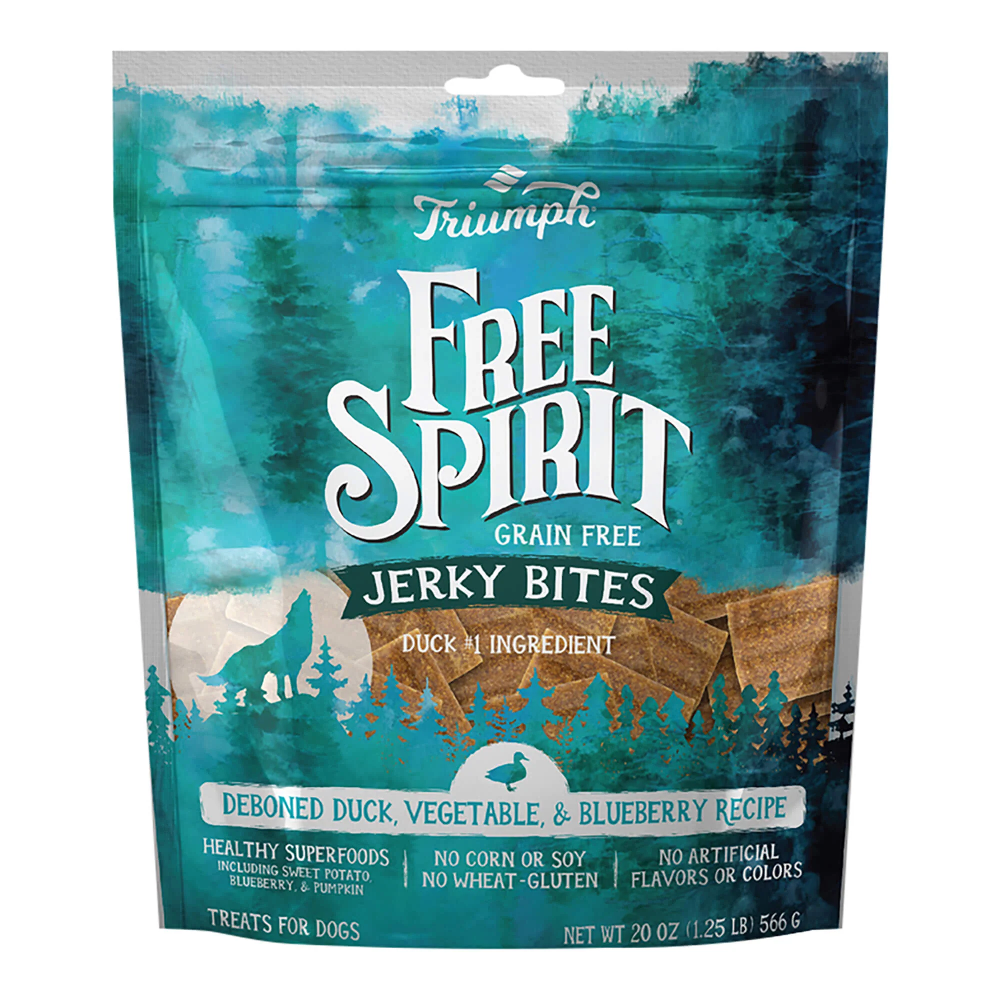 Free Spirit Deboned Jerky Bites, 20 oz - Pet's Shop