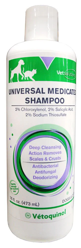 Vet Solutions Universal Medicated Shampoo, 16 fl oz - Pet's Shop