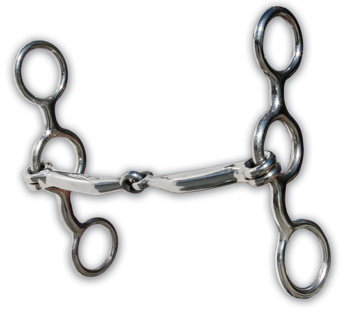 Equisential Performance Short Shank Bit, Smooth Snaffle - Pet's Shop