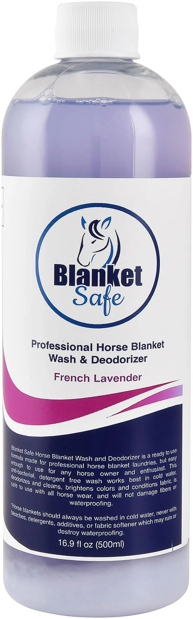 Blanket Safe Professional Horse Blanket Wash & Deodorizer, 16 oz - Pet's Shop
