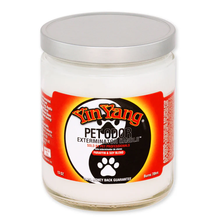 Pet Odor Exterminator Candle, Yin Yang, 13 oz - Pet's Shop