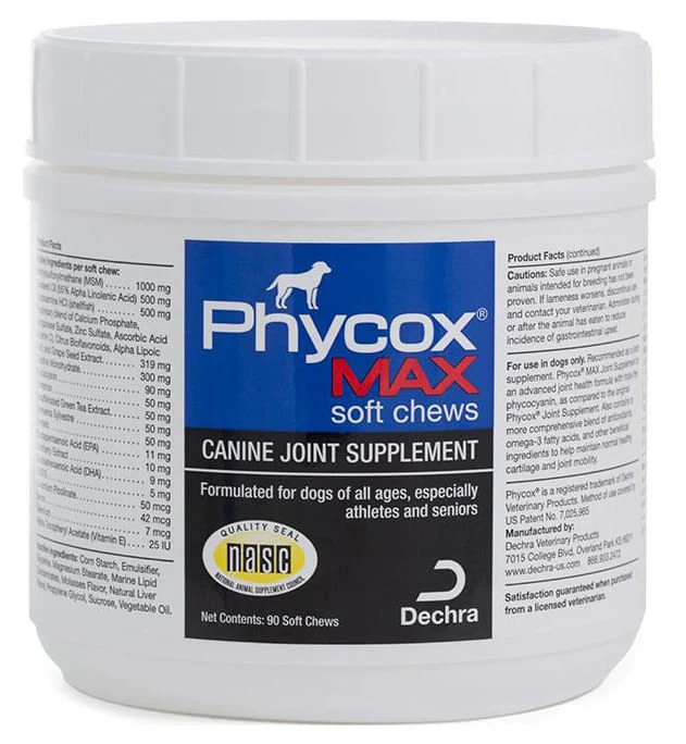 Phycox MAX Joint Supplement Soft Chews, 90 ct - Pet's Shop