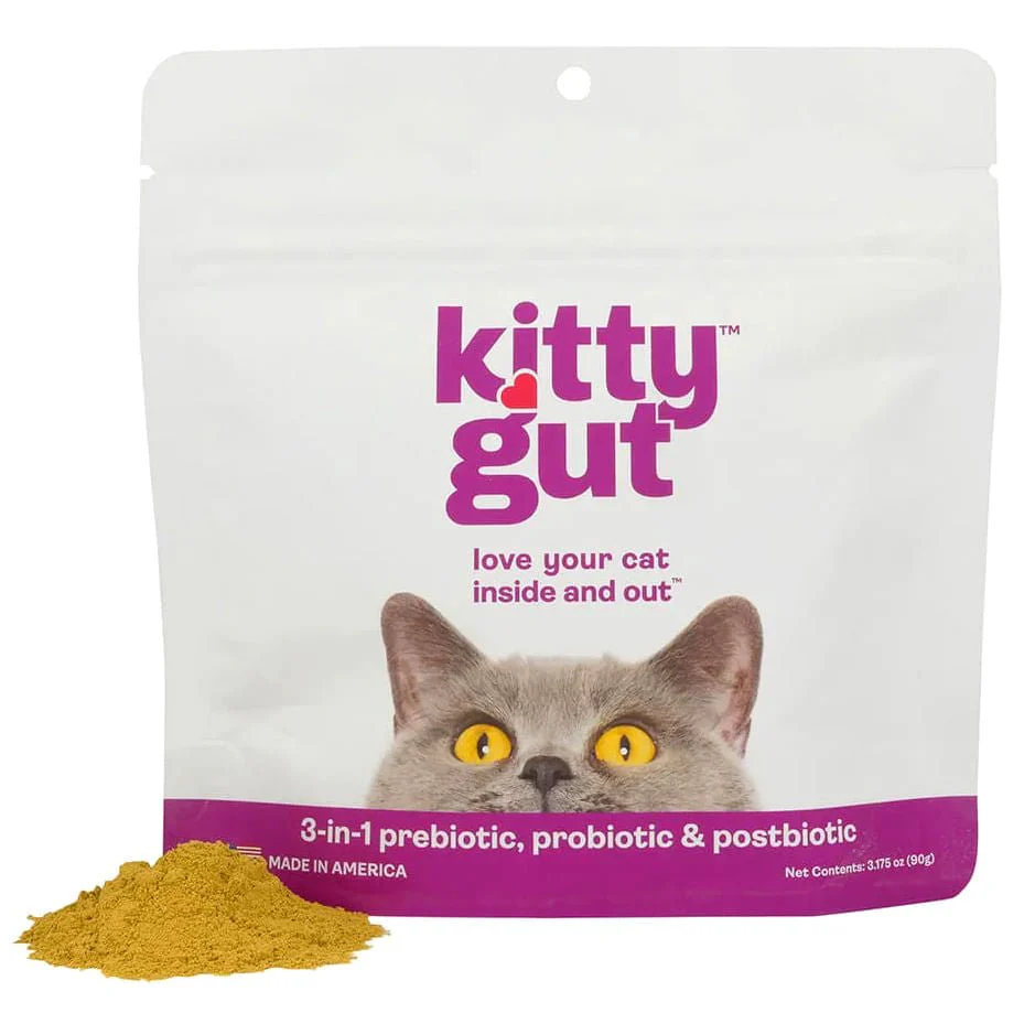 Kitty Gut 3-in-1 Pre + Pro + Postbiotic Supplement for Cats - Pet's Shop